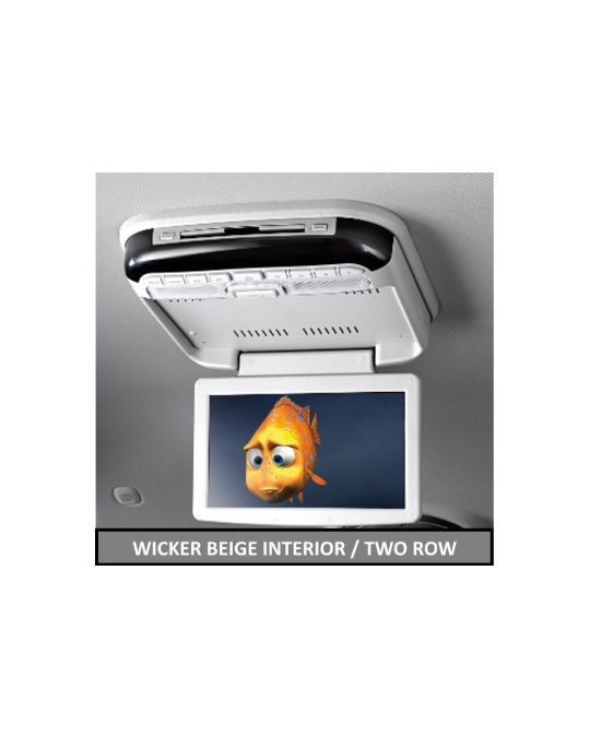 Mopar Rear Seat Entertainment DVD Player 10" Wicker Beige Two Row