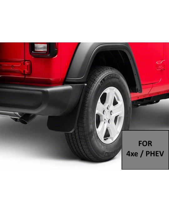 Mopar Rear Molded Splash Guards For 4xe PHEV