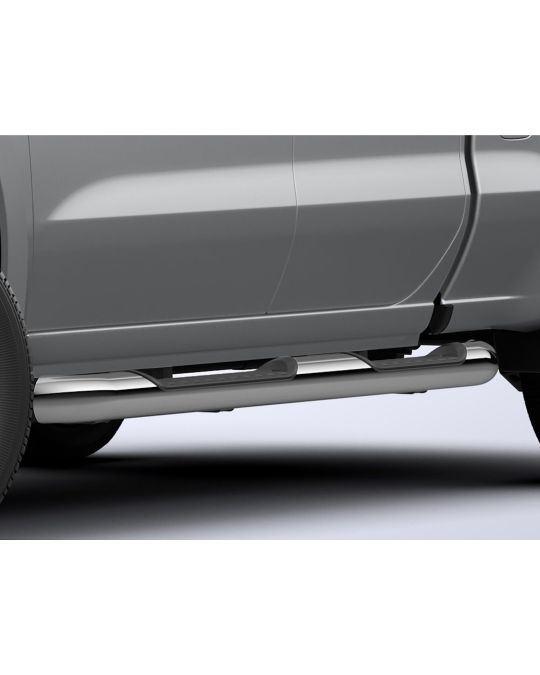 Chevrolet Assist Steps 4 Inch Round Chrome For Regular Cab