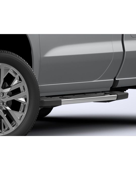 Chevrolet Assist Steps 6 Inch Rectangular Chrome For Regular Cab