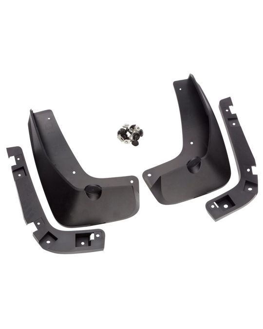 Chevrolet Rear Black Splash Guards Pair Of Two