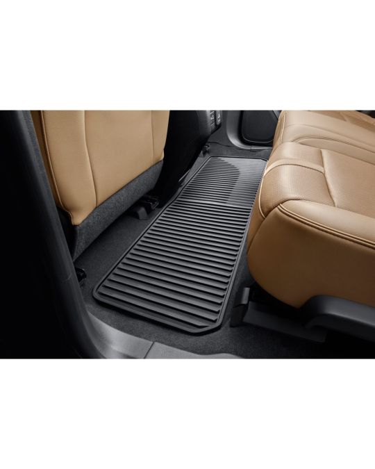 Chevrolet Second Row One Piece Premium All Weather Floor Mat In Black