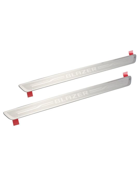 Chevrolet Front Door Sill Plates With Blazer Script