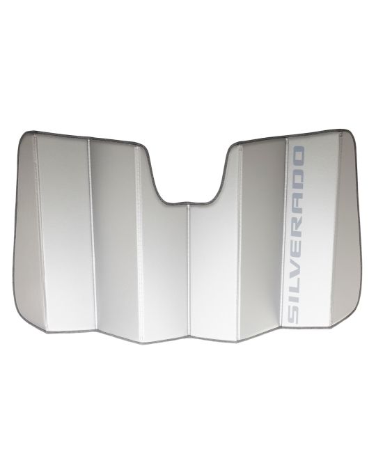 Chevrolet Windshield Sunshade With Silverado Script Logo