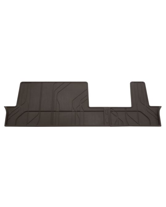 Chevrolet Premium Interlocking All Weather Floor Liner For Third Row In Very Dark Atmosphere For Vehicles With Second Row Bench Seat