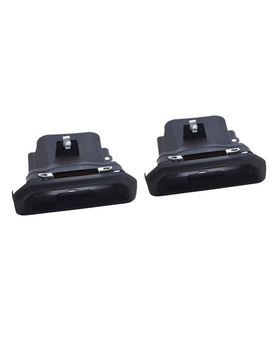 Chevrolet Black Stainless Steel Exhaust Tips Set Of Two