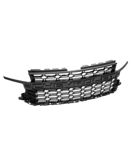 Chevrolet Black Grille With Chevrolet Script For Vehicles Without HD Surround Vision Camera