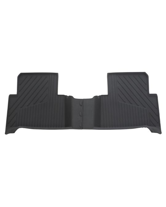 Chevrolet Second Row Interlocking Premium All Weather Floor Liners In Jet Black For Crew Cab