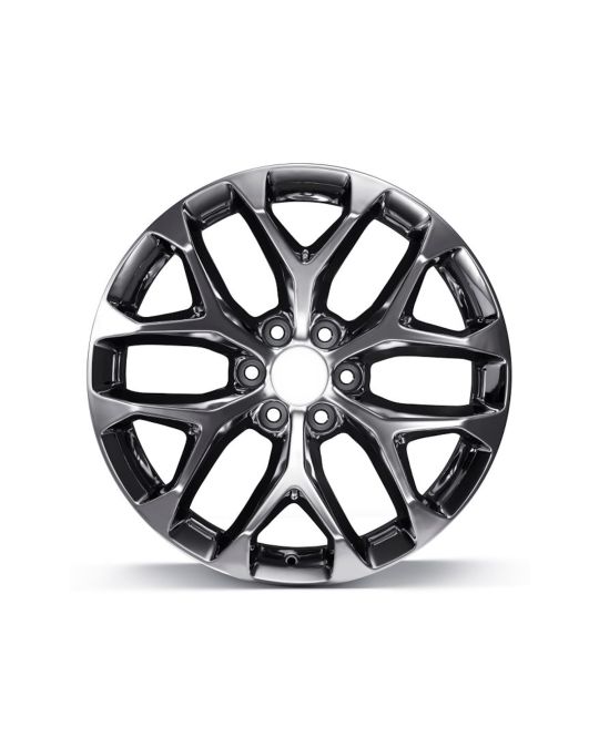Chevrolet 22x9 Inch Aluminum 6-Split-Spoke Wheel Chrome