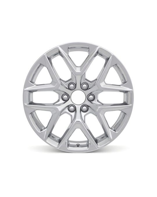 Chevrolet 22x9 Inch Aluminum Multi Spoke Wheel In Chrome