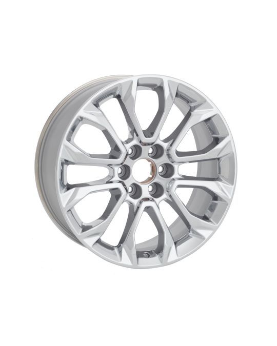 Chevrolet 22x9 Inch Aluminum Split-Spoke Wheel In Chrome