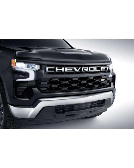 Chevrolet Grille In Black With Galvano Chevrolet Script Lettering