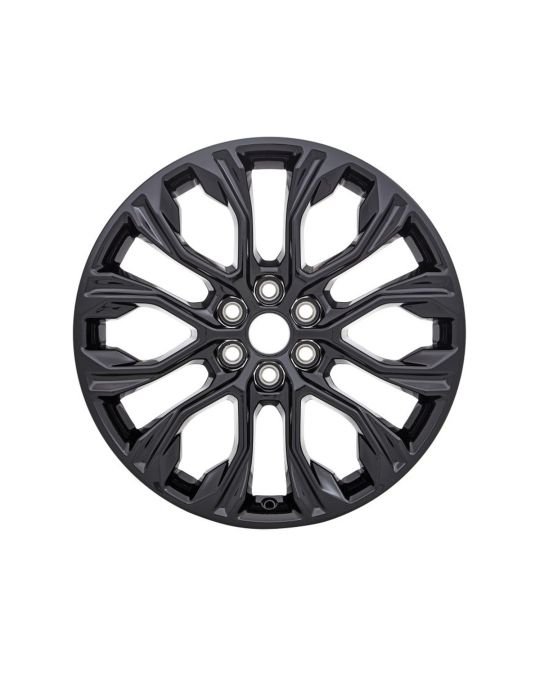 Chevrolet 20 x 8 Inch Split Spoke Aluminum Wheel In High Gloss Black Finish