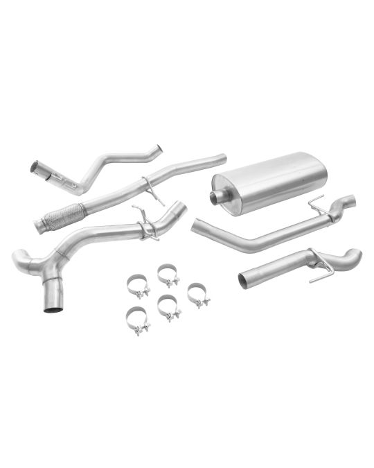 Chevrolet Performance 6.2L Long Wheelbase Cat-Back Dual Exit Exhaust Upgrade System