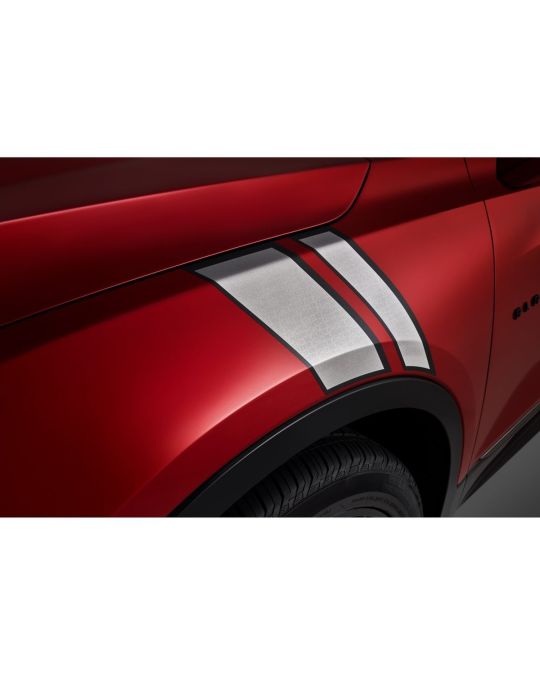 Chevrolet Fender Hash Mark Decal Package In Silver