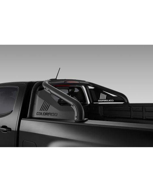 Chevrolet Off Road Sport Bar Black With Integrated CHMSL Brake Light & Colorado Logo