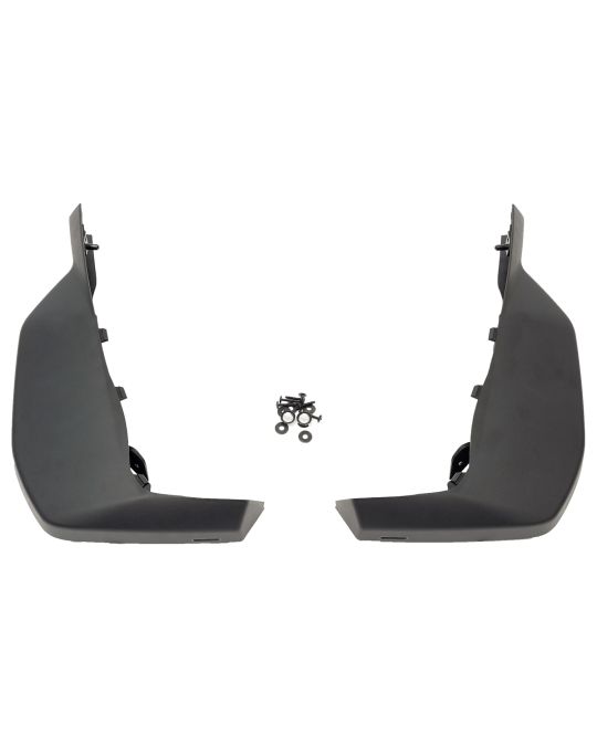 Chevrolet Front Splash Guards Molded Black