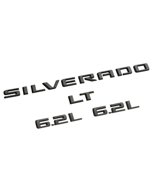 Chevrolet Black Emblem Set For LT Trail Boss