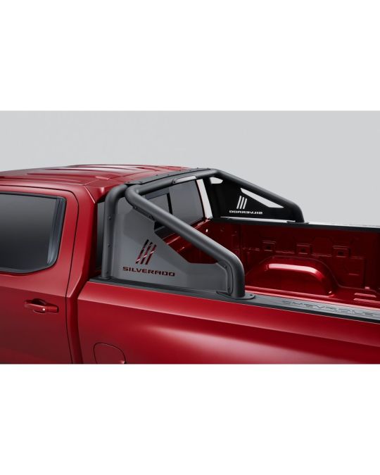 Chevrolet Sport Bar Black With Silverado Script Logo