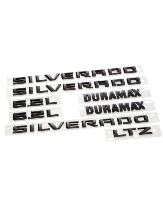 Chevrolet Black Emblem Set For LTZ