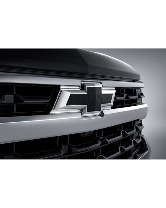 Chevrolet Black Bowtie Emblem For Front Grille Non-Illuminated For LT / RST / LTZ / High Country Models