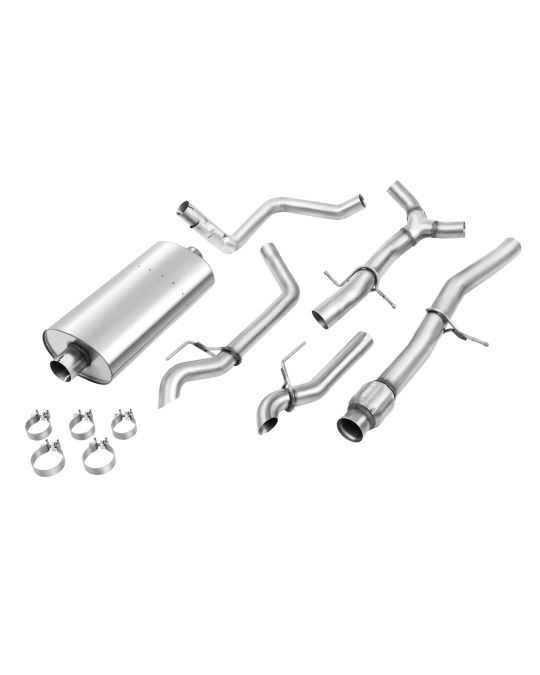 Chevrolet Performance 6.2L Short Wheelbase Cat-Back Dual Exit Exhaust Upgrade System For ZR2 And AT4X