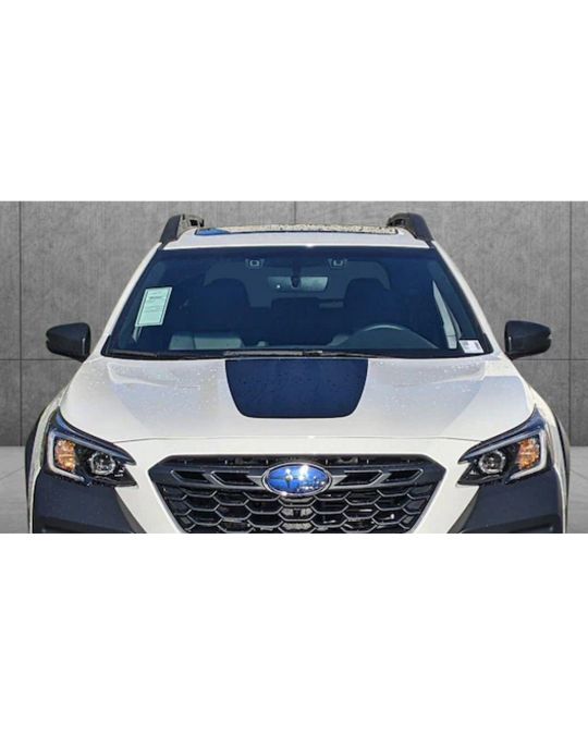 Subaru Wilderness Hood Decal Matte Black