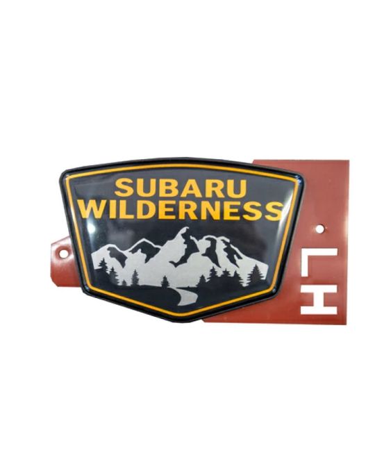 Subaru Wilderness Fender Badge For Left Side