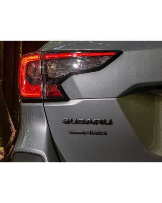 Subaru Emblem Subaru Symmetrical AWD Matte Black