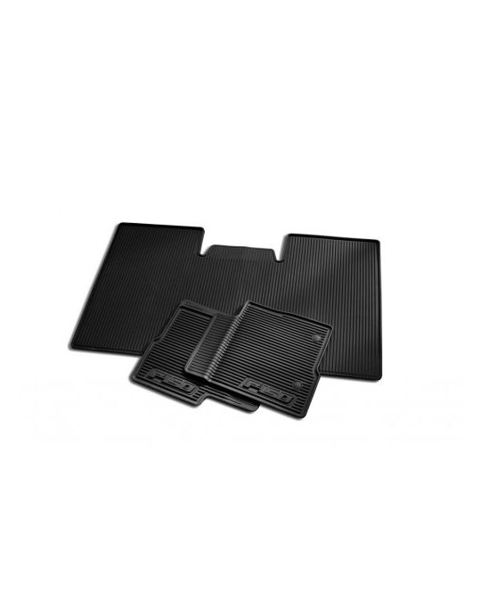 Ford Floor Mats - All-Weather Slush Mats 3-Piece Kit W/Subwoofer - Super Crew