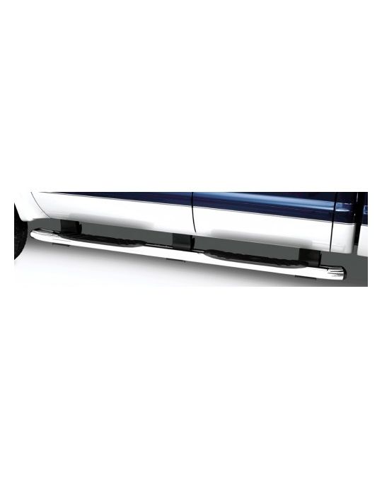 Ford Step Bars - 5" Chromed Aluminum Crew Cab