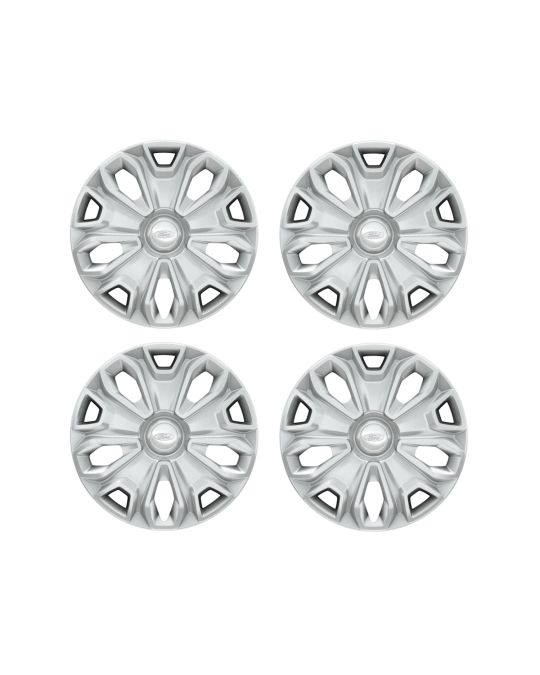 Ford Wheel Cover 16 Inch Sparkle Silver Stainless Steel