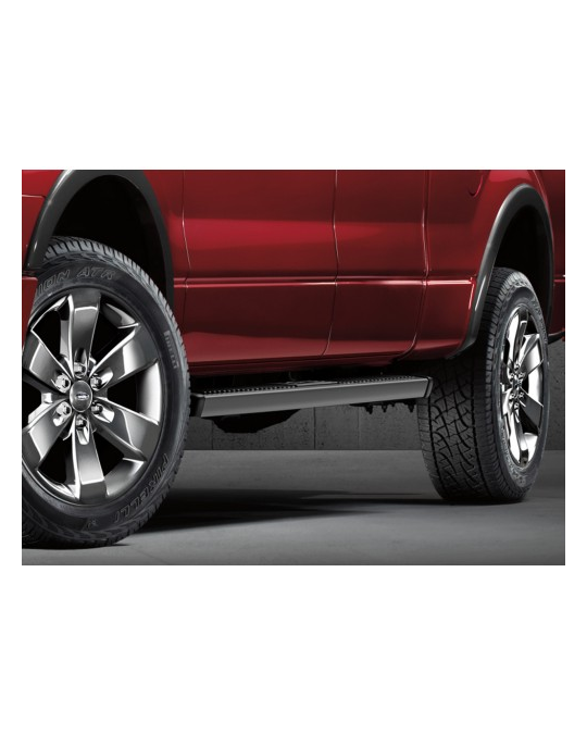 Ford Step Bars 6" Gray - Super Cab