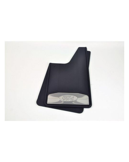 Ford Splash Guards - Heavy Duty, Front Only, With Bright Insert