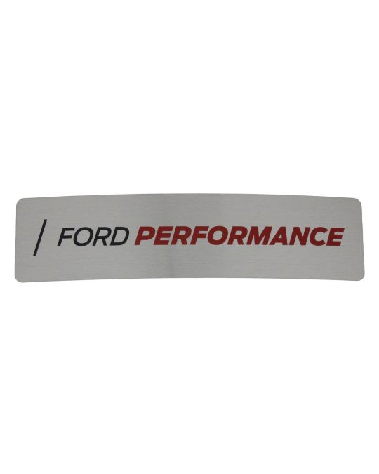 Ford Performance Stainless Steel Badge With Ford Performance Logo From Mustang Cobra Jet Intake Manifold