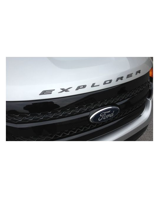 Ford Hood Badge Sport - Black