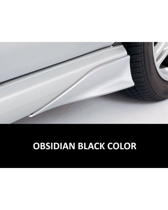 Subaru Side Strake Kit For Left And Right Obsidian Black Color