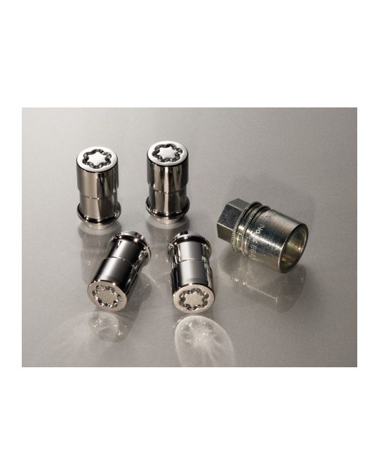 Ford Wheel Locks - Chrome-Plated For Exposed Lugs