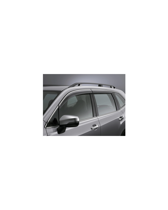 Subaru Side Window Deflectors Chrome For Limited And Touring