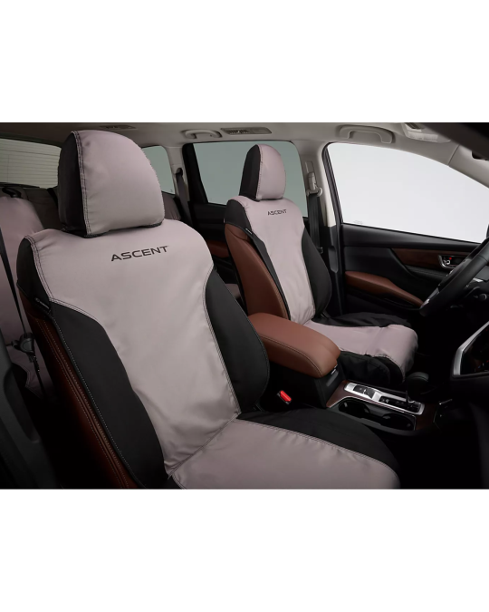 Subaru Front Seat Covers With Ascent Logo