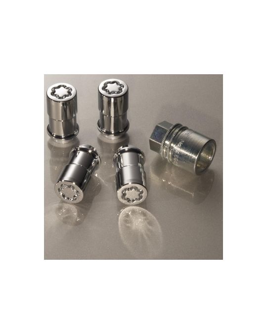 Ford Wheel Locks - Chrome Plated For Exposed Lugs