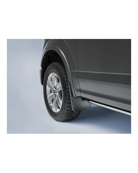 Ford Splash Guards - Front - Molded - Carbon Black