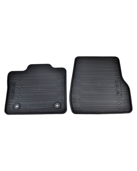 Ford Floor Mats - All-Weather Slush - Front Mats Kit Of Two Front Mats For Regular Cab