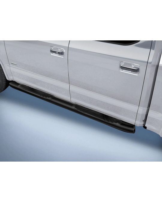 Ford Step Bars - 5" Black Aluminum - SuperCrew