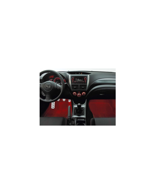 Subaru Footwell Illumination Kit Red