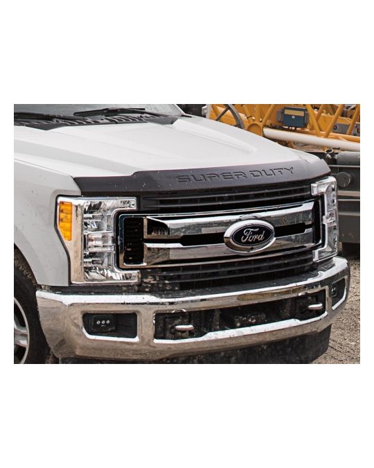 Ford Hood Deflector - Black Molded