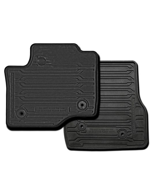 Ford All-Weather Floor Mats Set Of Two For Front Regular Cab