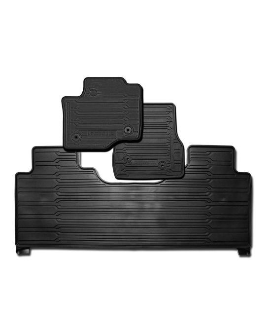 Ford All-Weather Floor Mats Three Piece Kit For Super Cab And Crew Cab