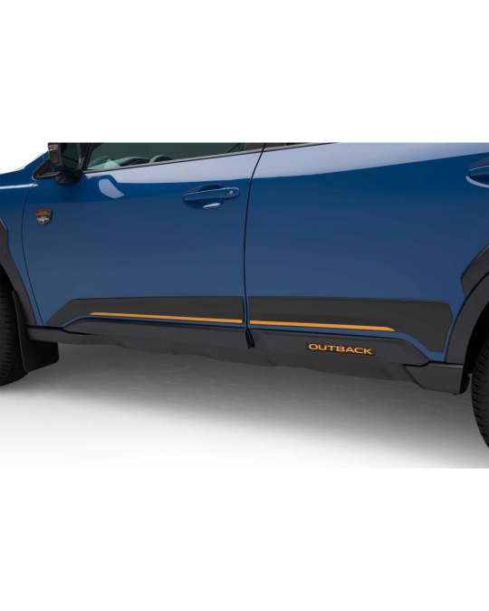 Subaru Door Cladding Black With Anodized Copper Accent