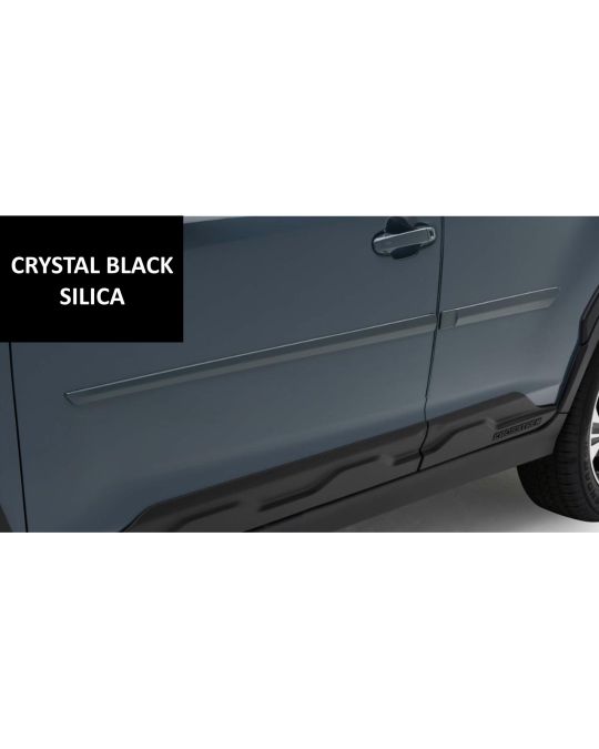 Subaru Bodyside Moldings Crystal Black Silica